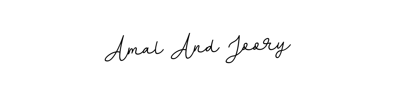 How to make Amal And Joory signature? BallpointsItalic-DORy9 is a professional autograph style. Create handwritten signature for Amal And Joory name. Amal And Joory signature style 11 images and pictures png