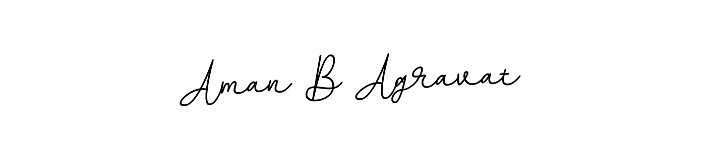 The best way (BallpointsItalic-DORy9) to make a short signature is to pick only two or three words in your name. The name Aman B Agravat include a total of six letters. For converting this name. Aman B Agravat signature style 11 images and pictures png