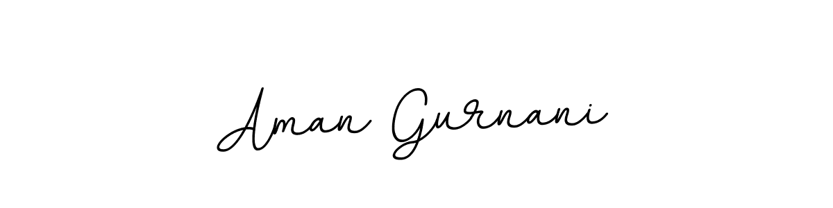 Use a signature maker to create a handwritten signature online. With this signature software, you can design (BallpointsItalic-DORy9) your own signature for name Aman Gurnani. Aman Gurnani signature style 11 images and pictures png