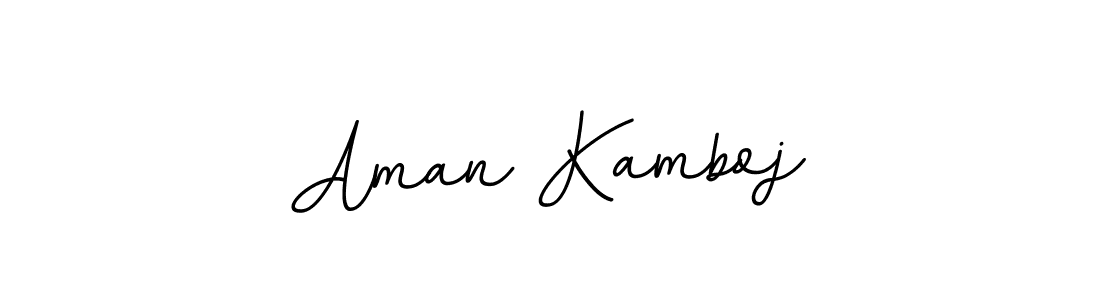 How to make Aman Kamboj signature? BallpointsItalic-DORy9 is a professional autograph style. Create handwritten signature for Aman Kamboj name. Aman Kamboj signature style 11 images and pictures png