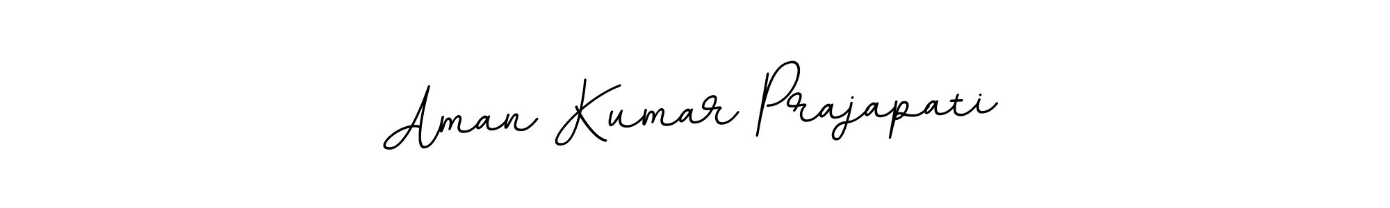 How to make Aman Kumar Prajapati name signature. Use BallpointsItalic-DORy9 style for creating short signs online. This is the latest handwritten sign. Aman Kumar Prajapati signature style 11 images and pictures png