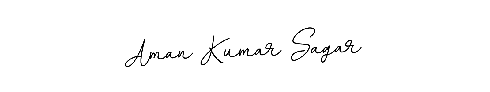 You should practise on your own different ways (BallpointsItalic-DORy9) to write your name (Aman Kumar Sagar) in signature. don't let someone else do it for you. Aman Kumar Sagar signature style 11 images and pictures png