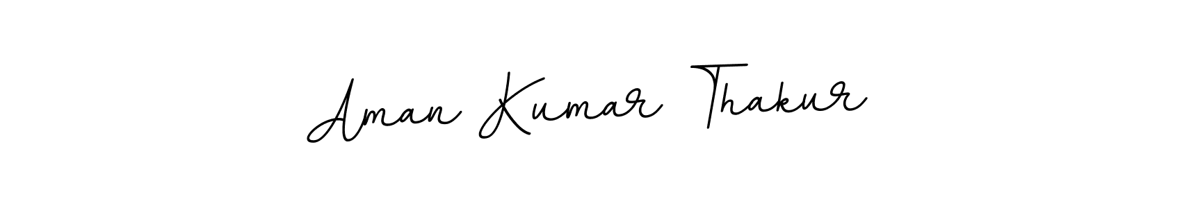 Make a short Aman Kumar Thakur signature style. Manage your documents anywhere anytime using BallpointsItalic-DORy9. Create and add eSignatures, submit forms, share and send files easily. Aman Kumar Thakur signature style 11 images and pictures png