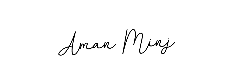 You should practise on your own different ways (BallpointsItalic-DORy9) to write your name (Aman Minj) in signature. don't let someone else do it for you. Aman Minj signature style 11 images and pictures png