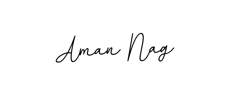 How to make Aman Nag signature? BallpointsItalic-DORy9 is a professional autograph style. Create handwritten signature for Aman Nag name. Aman Nag signature style 11 images and pictures png