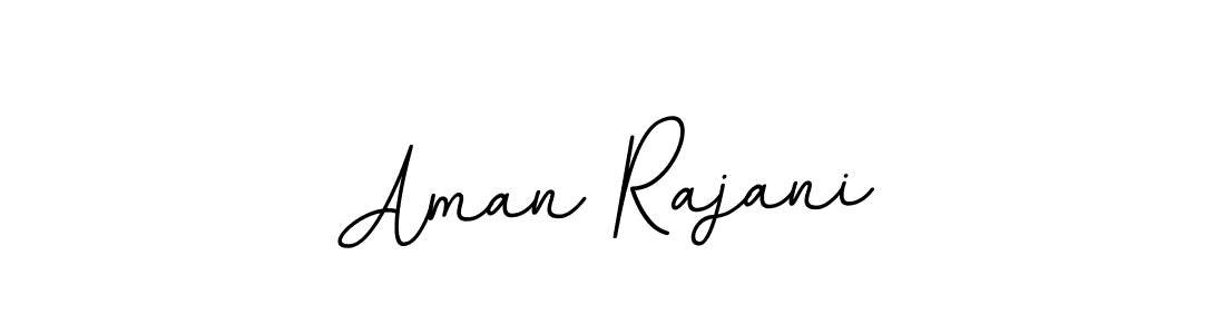 Design your own signature with our free online signature maker. With this signature software, you can create a handwritten (BallpointsItalic-DORy9) signature for name Aman Rajani. Aman Rajani signature style 11 images and pictures png