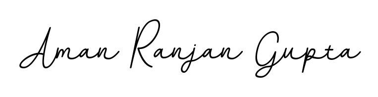 Transform the name Aman Ranjan Gupta into a signature masterpiece using BallpointsItalic-DORy9 font. Ideal for photographers, artists, and creators looking for watermarks. Aman Ranjan Gupta signature style 11 images and pictures png