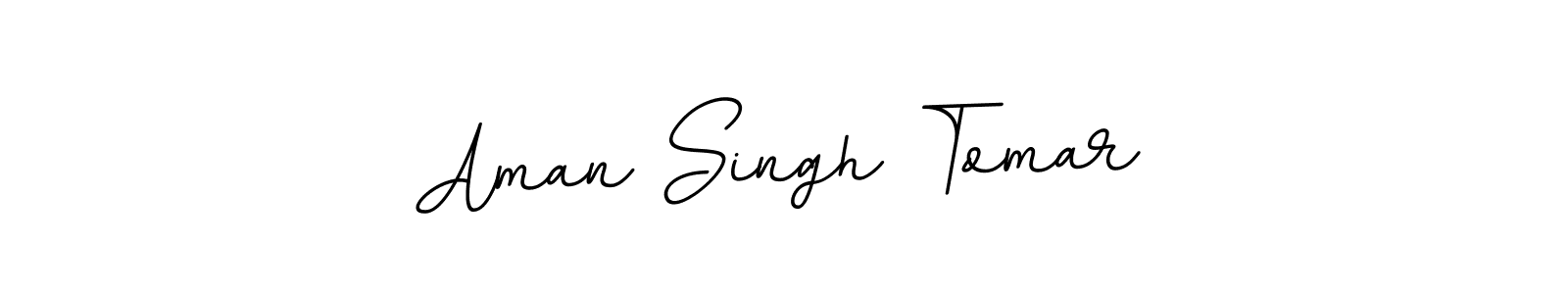 Make a beautiful signature design for name Aman Singh Tomar. With this signature (BallpointsItalic-DORy9) style, you can create a handwritten signature for free. Aman Singh Tomar signature style 11 images and pictures png