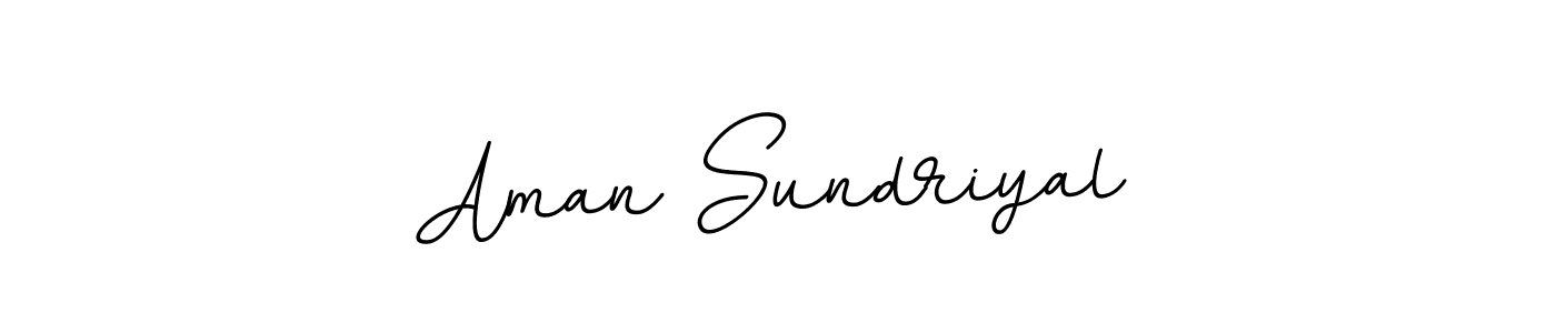 Also we have Aman Sundriyal name is the best signature style. Create professional handwritten signature collection using BallpointsItalic-DORy9 autograph style. Aman Sundriyal signature style 11 images and pictures png