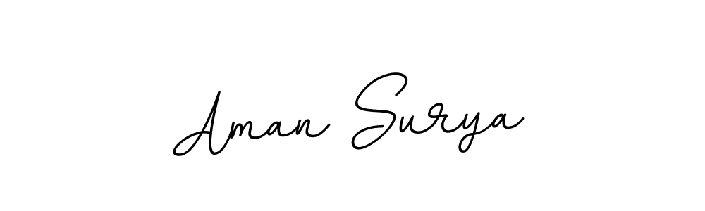 The best way (BallpointsItalic-DORy9) to make a short signature is to pick only two or three words in your name. The name Aman Surya include a total of six letters. For converting this name. Aman Surya signature style 11 images and pictures png