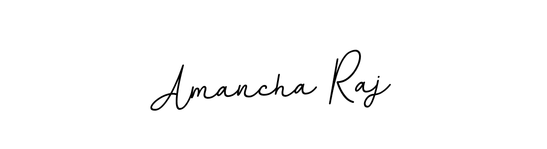 Create a beautiful signature design for name Amancha Raj. With this signature (BallpointsItalic-DORy9) fonts, you can make a handwritten signature for free. Amancha Raj signature style 11 images and pictures png