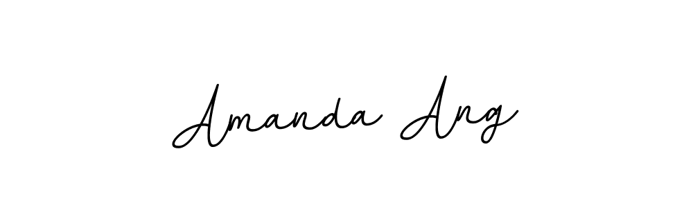 Design your own signature with our free online signature maker. With this signature software, you can create a handwritten (BallpointsItalic-DORy9) signature for name Amanda Ang. Amanda Ang signature style 11 images and pictures png