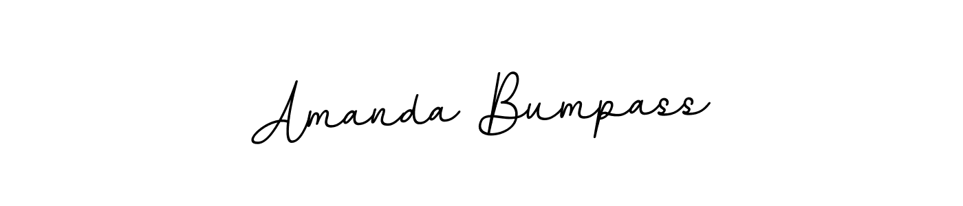 Create a beautiful signature design for name Amanda Bumpass. With this signature (BallpointsItalic-DORy9) fonts, you can make a handwritten signature for free. Amanda Bumpass signature style 11 images and pictures png