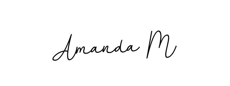 Check out images of Autograph of Amanda M name. Actor Amanda M Signature Style. BallpointsItalic-DORy9 is a professional sign style online. Amanda M signature style 11 images and pictures png