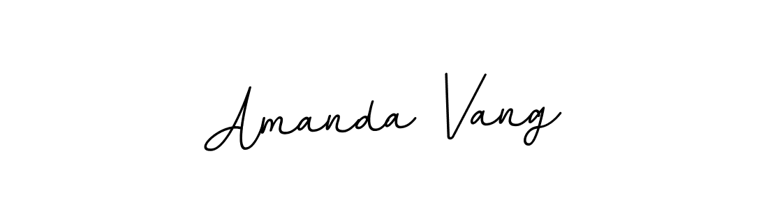 The best way (BallpointsItalic-DORy9) to make a short signature is to pick only two or three words in your name. The name Amanda Vang include a total of six letters. For converting this name. Amanda Vang signature style 11 images and pictures png