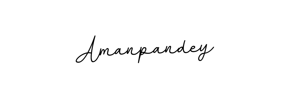 How to make Amanpandey name signature. Use BallpointsItalic-DORy9 style for creating short signs online. This is the latest handwritten sign. Amanpandey signature style 11 images and pictures png