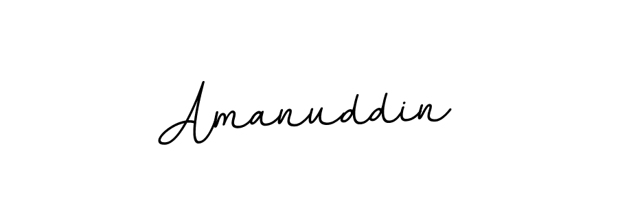 The best way (BallpointsItalic-DORy9) to make a short signature is to pick only two or three words in your name. The name Amanuddin include a total of six letters. For converting this name. Amanuddin signature style 11 images and pictures png