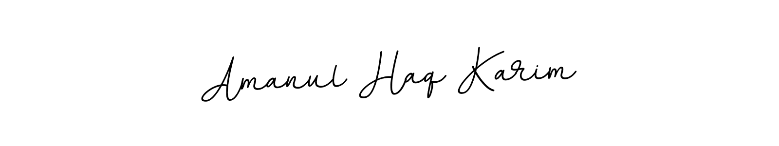 Make a short Amanul Haq Karim signature style. Manage your documents anywhere anytime using BallpointsItalic-DORy9. Create and add eSignatures, submit forms, share and send files easily. Amanul Haq Karim signature style 11 images and pictures png
