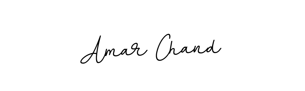 How to make Amar Chand name signature. Use BallpointsItalic-DORy9 style for creating short signs online. This is the latest handwritten sign. Amar Chand signature style 11 images and pictures png