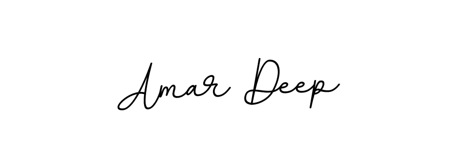 How to make Amar Deep name signature. Use BallpointsItalic-DORy9 style for creating short signs online. This is the latest handwritten sign. Amar Deep signature style 11 images and pictures png