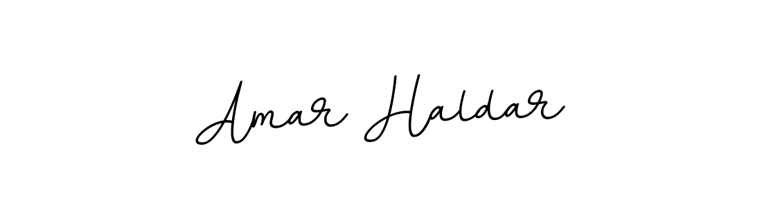Create a beautiful signature design for name Amar Haldar. With this signature (BallpointsItalic-DORy9) fonts, you can make a handwritten signature for free. Amar Haldar signature style 11 images and pictures png