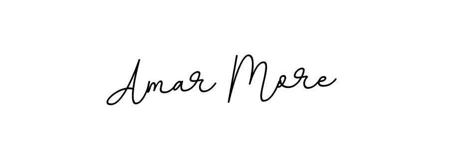 How to make Amar More name signature. Use BallpointsItalic-DORy9 style for creating short signs online. This is the latest handwritten sign. Amar More signature style 11 images and pictures png