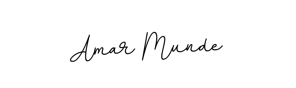 Design your own signature with our free online signature maker. With this signature software, you can create a handwritten (BallpointsItalic-DORy9) signature for name Amar Munde. Amar Munde signature style 11 images and pictures png