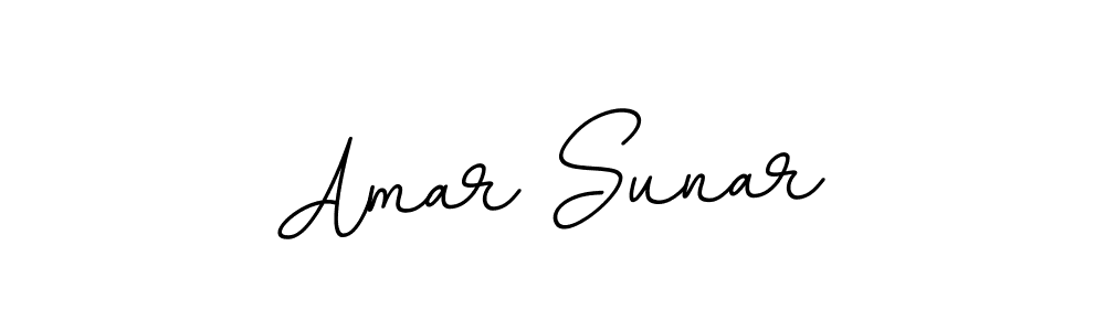 How to make Amar Sunar name signature. Use BallpointsItalic-DORy9 style for creating short signs online. This is the latest handwritten sign. Amar Sunar signature style 11 images and pictures png