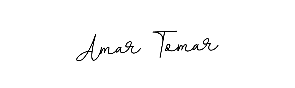 Use a signature maker to create a handwritten signature online. With this signature software, you can design (BallpointsItalic-DORy9) your own signature for name Amar Tomar. Amar Tomar signature style 11 images and pictures png