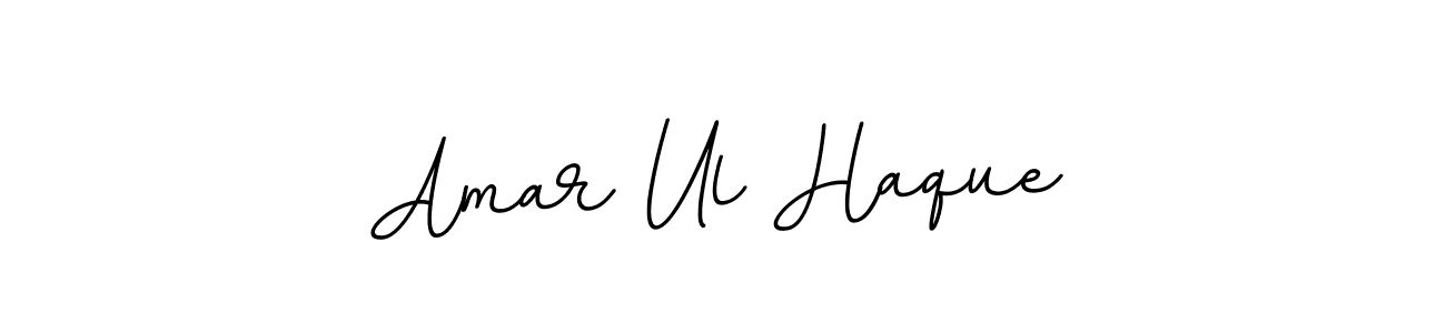 Design your own signature with our free online signature maker. With this signature software, you can create a handwritten (BallpointsItalic-DORy9) signature for name Amar Ul Haque. Amar Ul Haque signature style 11 images and pictures png