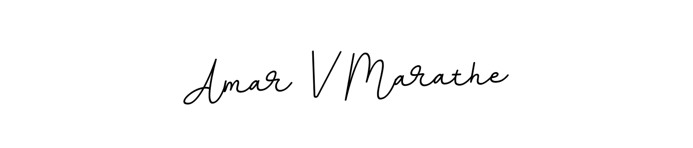 How to make Amar V Marathe signature? BallpointsItalic-DORy9 is a professional autograph style. Create handwritten signature for Amar V Marathe name. Amar V Marathe signature style 11 images and pictures png
