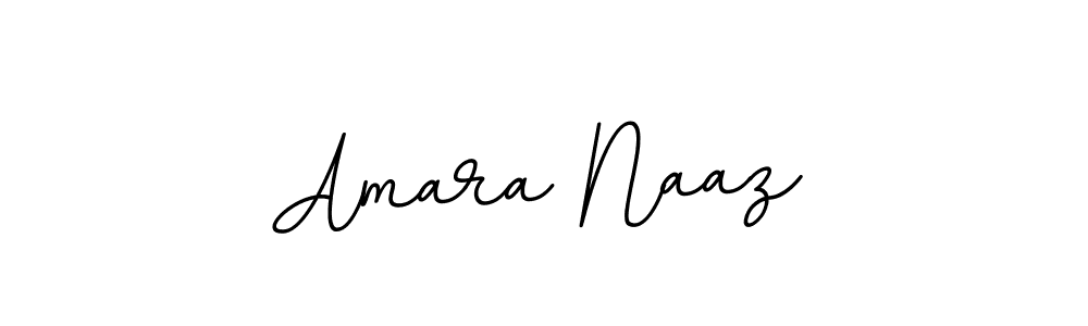 How to make Amara Naaz name signature. Use BallpointsItalic-DORy9 style for creating short signs online. This is the latest handwritten sign. Amara Naaz signature style 11 images and pictures png