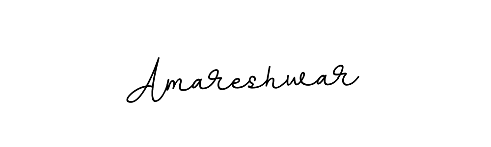 Use a signature maker to create a handwritten signature online. With this signature software, you can design (BallpointsItalic-DORy9) your own signature for name Amareshwar. Amareshwar signature style 11 images and pictures png