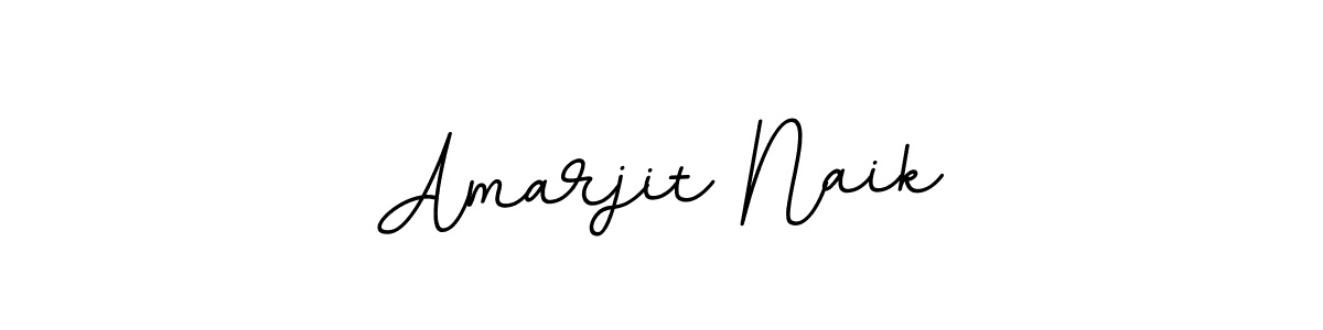 Make a beautiful signature design for name Amarjit Naik. With this signature (BallpointsItalic-DORy9) style, you can create a handwritten signature for free. Amarjit Naik signature style 11 images and pictures png