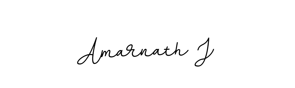 How to make Amarnath J name signature. Use BallpointsItalic-DORy9 style for creating short signs online. This is the latest handwritten sign. Amarnath J signature style 11 images and pictures png