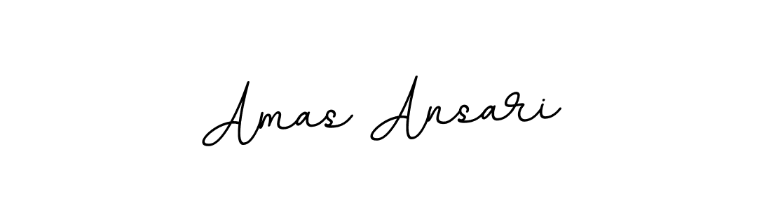 Design your own signature with our free online signature maker. With this signature software, you can create a handwritten (BallpointsItalic-DORy9) signature for name Amas Ansari. Amas Ansari signature style 11 images and pictures png