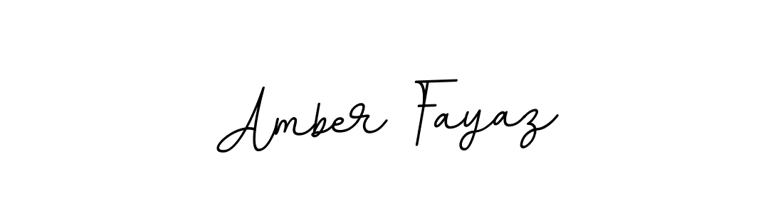 Design your own signature with our free online signature maker. With this signature software, you can create a handwritten (BallpointsItalic-DORy9) signature for name Amber Fayaz. Amber Fayaz signature style 11 images and pictures png