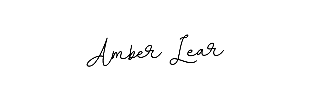 How to make Amber Lear name signature. Use BallpointsItalic-DORy9 style for creating short signs online. This is the latest handwritten sign. Amber Lear signature style 11 images and pictures png