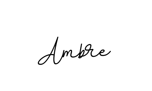 How to make Ambre name signature. Use BallpointsItalic-DORy9 style for creating short signs online. This is the latest handwritten sign. Ambre signature style 11 images and pictures png