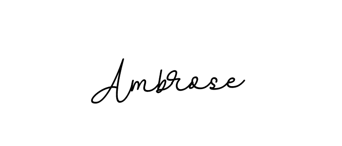 The best way (BallpointsItalic-DORy9) to make a short signature is to pick only two or three words in your name. The name Ambrose include a total of six letters. For converting this name. Ambrose signature style 11 images and pictures png