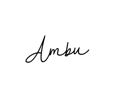 Create a beautiful signature design for name Ambu. With this signature (BallpointsItalic-DORy9) fonts, you can make a handwritten signature for free. Ambu signature style 11 images and pictures png