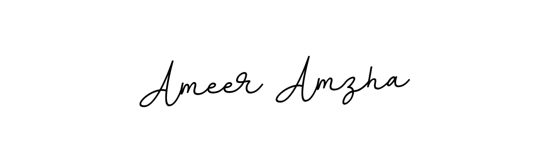 Ameer Amzha stylish signature style. Best Handwritten Sign (BallpointsItalic-DORy9) for my name. Handwritten Signature Collection Ideas for my name Ameer Amzha. Ameer Amzha signature style 11 images and pictures png