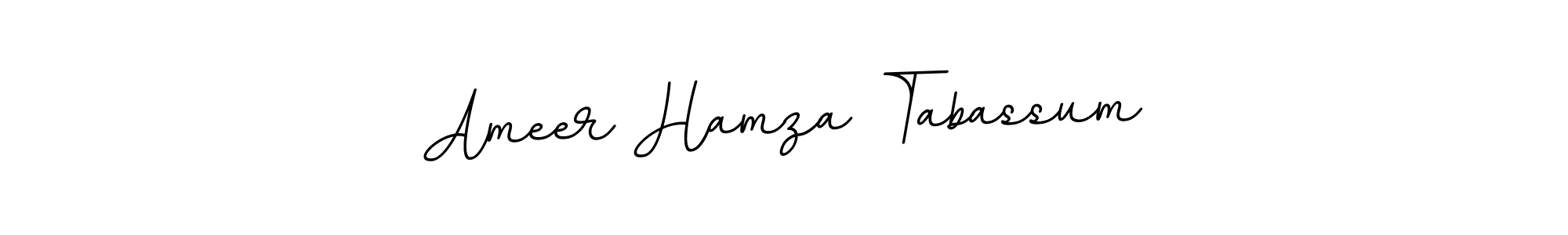 Also we have Ameer Hamza Tabassum name is the best signature style. Create professional handwritten signature collection using BallpointsItalic-DORy9 autograph style. Ameer Hamza Tabassum signature style 11 images and pictures png