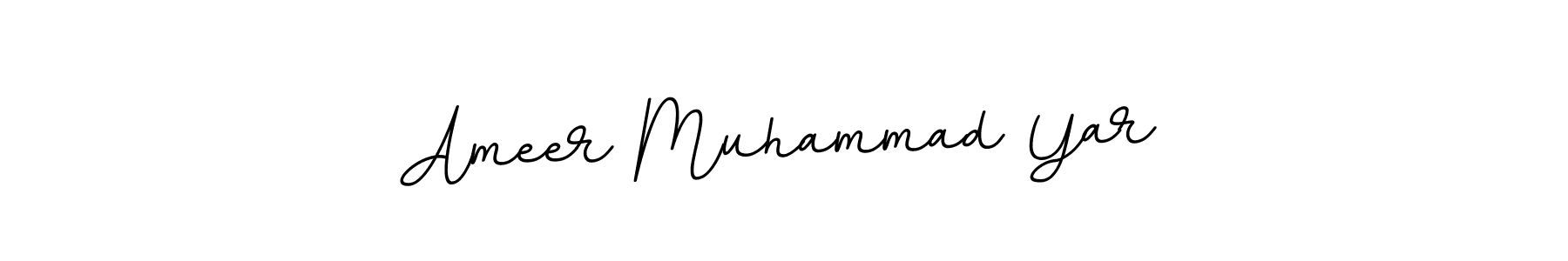 Similarly BallpointsItalic-DORy9 is the best handwritten signature design. Signature creator online .You can use it as an online autograph creator for name Ameer Muhammad Yar. Ameer Muhammad Yar signature style 11 images and pictures png