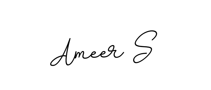 You can use this online signature creator to create a handwritten signature for the name Ameer S. This is the best online autograph maker. Ameer S signature style 11 images and pictures png