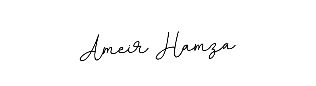 This is the best signature style for the Ameir Hamza name. Also you like these signature font (BallpointsItalic-DORy9). Mix name signature. Ameir Hamza signature style 11 images and pictures png