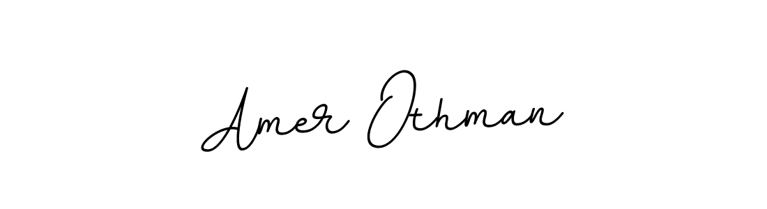 You should practise on your own different ways (BallpointsItalic-DORy9) to write your name (Amer Othman) in signature. don't let someone else do it for you. Amer Othman signature style 11 images and pictures png