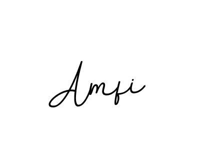 Design your own signature with our free online signature maker. With this signature software, you can create a handwritten (BallpointsItalic-DORy9) signature for name Amfi. Amfi signature style 11 images and pictures png