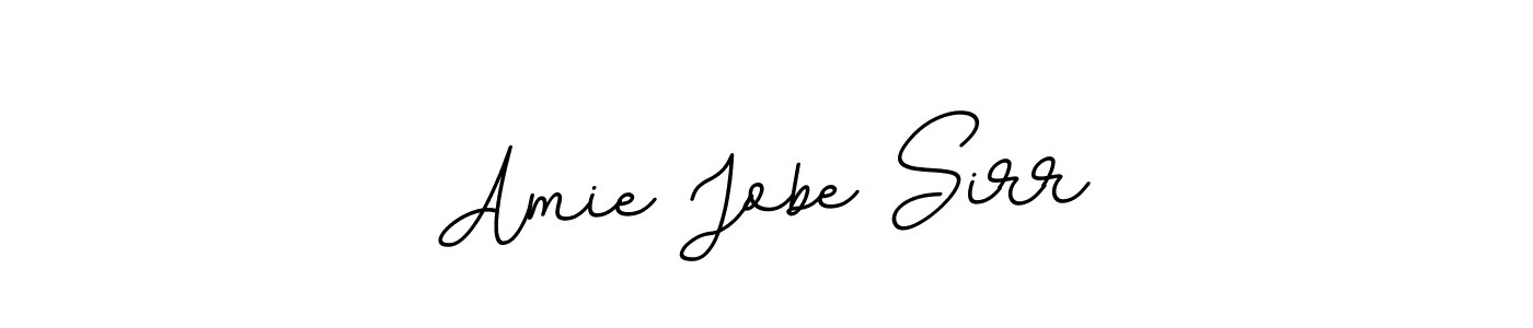 Use a signature maker to create a handwritten signature online. With this signature software, you can design (BallpointsItalic-DORy9) your own signature for name Amie Jobe Sirr. Amie Jobe Sirr signature style 11 images and pictures png