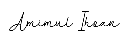 Generate high-definition signature styles for Amimul Ihsan. The BallpointsItalic-DORy9 typeface ensures crisp legibility and sophisticated design. Amimul Ihsan signature style 11 images and pictures png